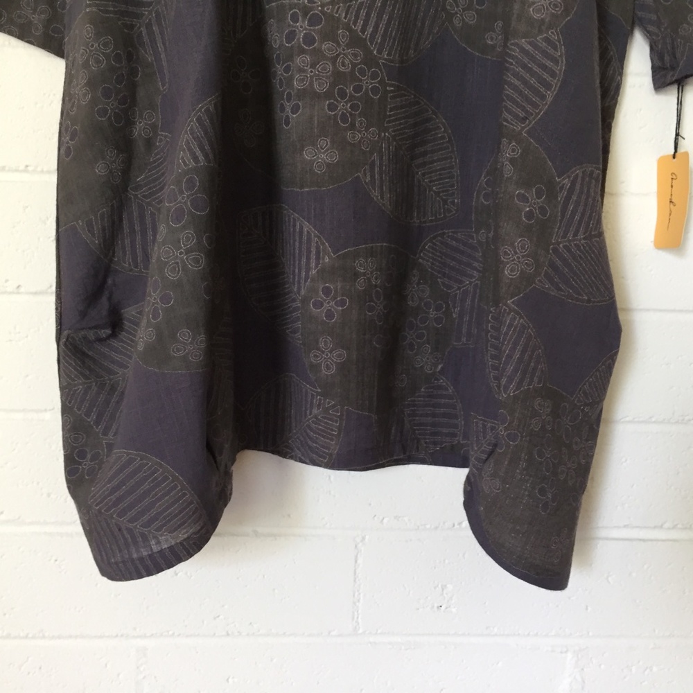 Dress Boat Neck Long Sleeve Art to Wear NWT OS - Picture 6 of 11